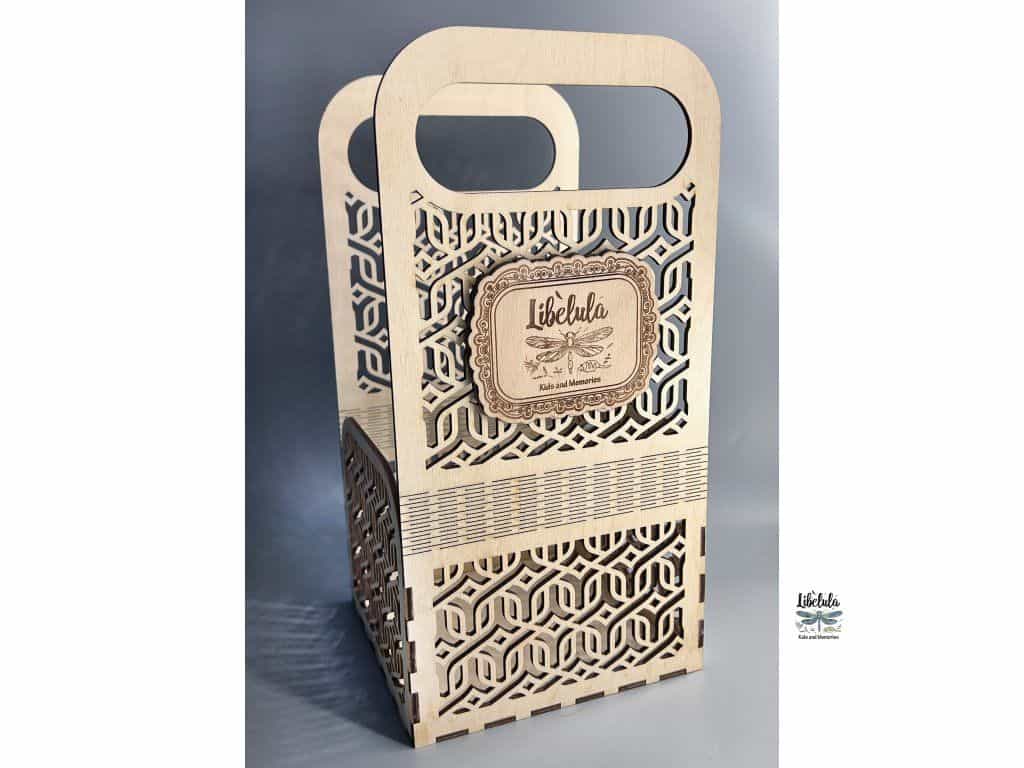 Wooden Gift Basket – Wicker